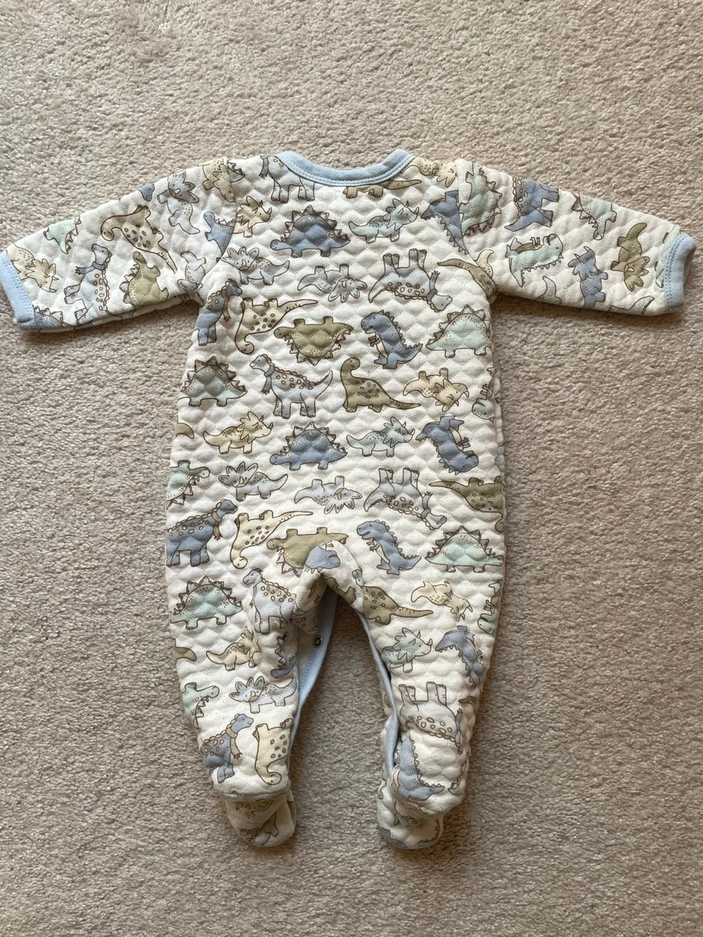 Baby Quilted Footed Pajama